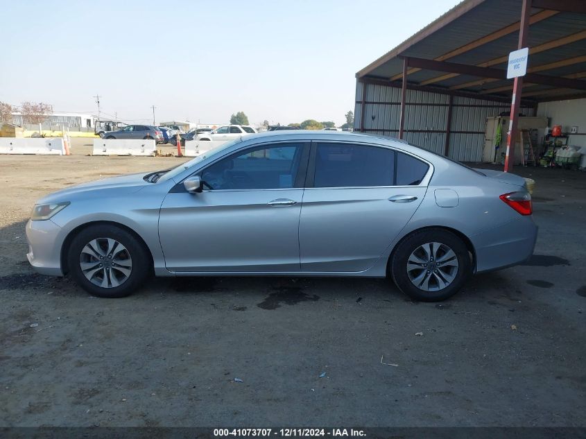 VIN 1HGCR2F38EA190276 2014 Honda Accord, LX no.14