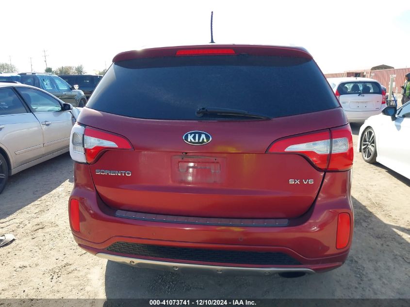 VIN 5XYKWDA73FG622721 2015 KIA Sorento, Sx V6 no.16