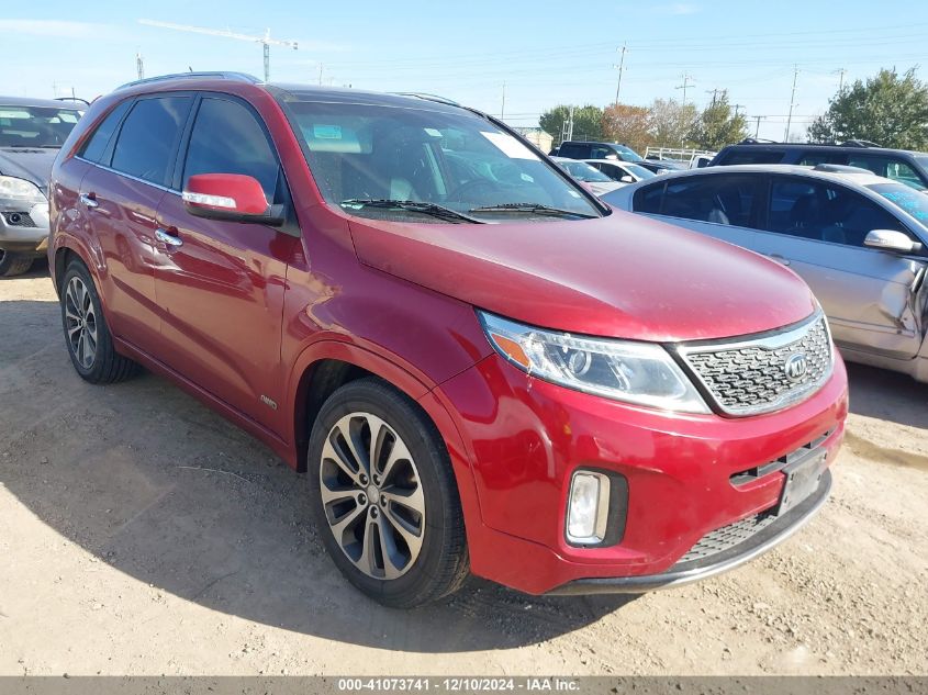 VIN 5XYKWDA73FG622721 2015 KIA Sorento, Sx V6 no.1