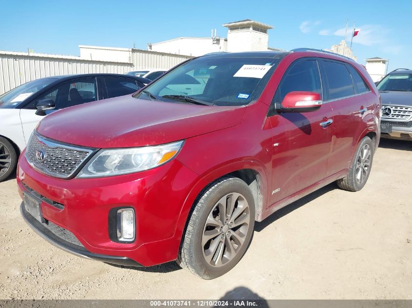 VIN 5XYKWDA73FG622721 2015 KIA Sorento, Sx V6 no.2