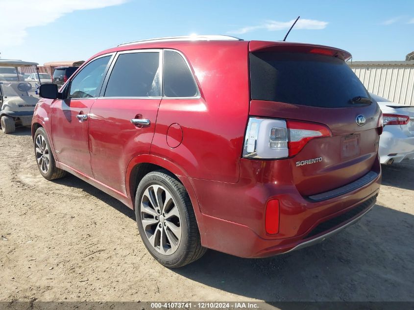 VIN 5XYKWDA73FG622721 2015 KIA Sorento, Sx V6 no.3