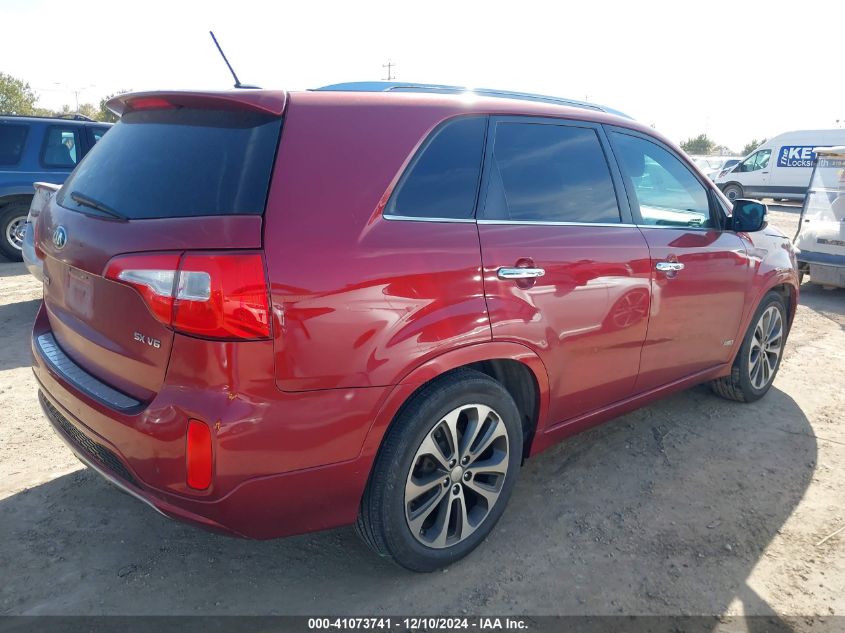 VIN 5XYKWDA73FG622721 2015 KIA Sorento, Sx V6 no.4