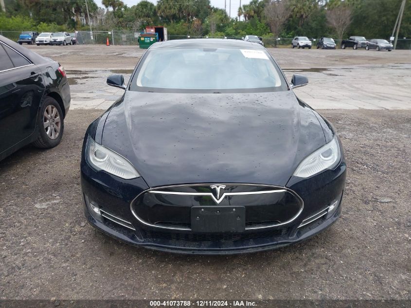 2013 Tesla Model S VIN: 5YJSA1CN4DFP06186 Lot: 41073788