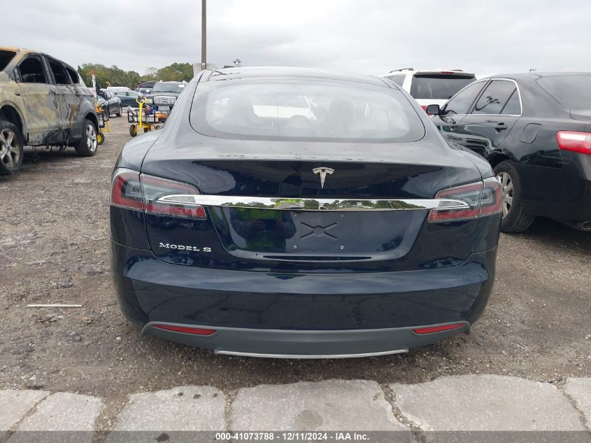 2013 Tesla Model S VIN: 5YJSA1CN4DFP06186 Lot: 41073788