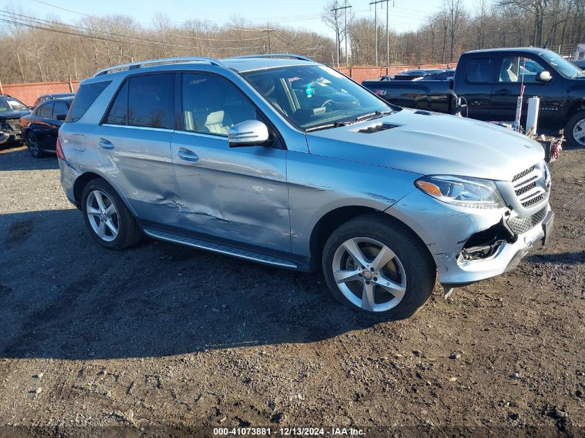 VIN 4JGDA5HB6HA820179 2017 Mercedes-Benz GLE 350, 4... no.1