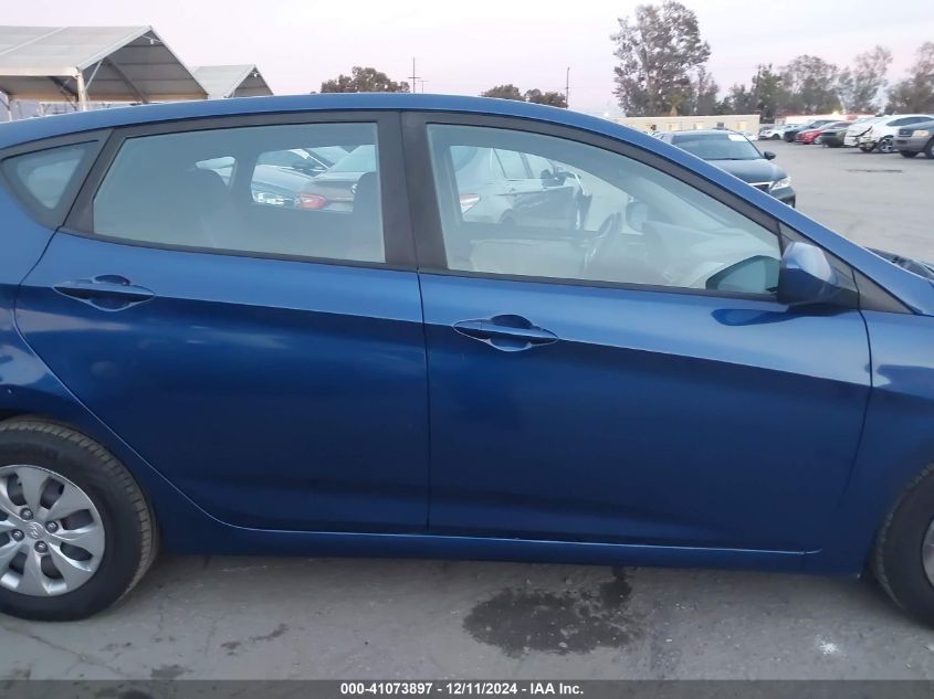 VIN KMHCT5AE4HU342661 2017 Hyundai Accent, SE no.14