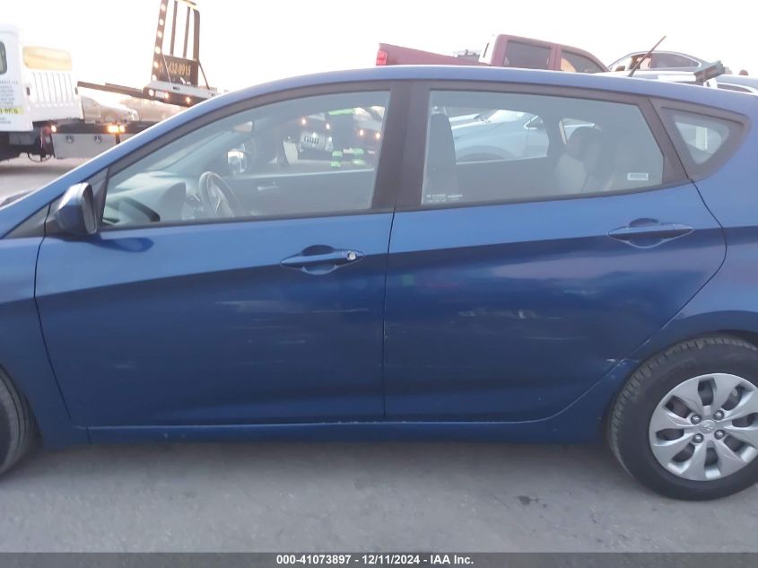 VIN KMHCT5AE4HU342661 2017 Hyundai Accent, SE no.15