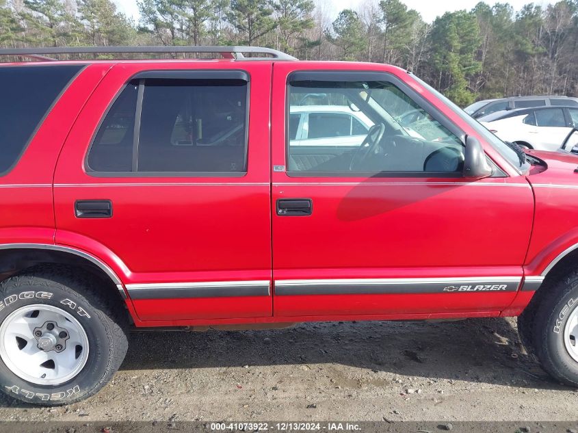 1995 Chevrolet Blazer VIN: 1GNCS13W4SK215778 Lot: 41073922