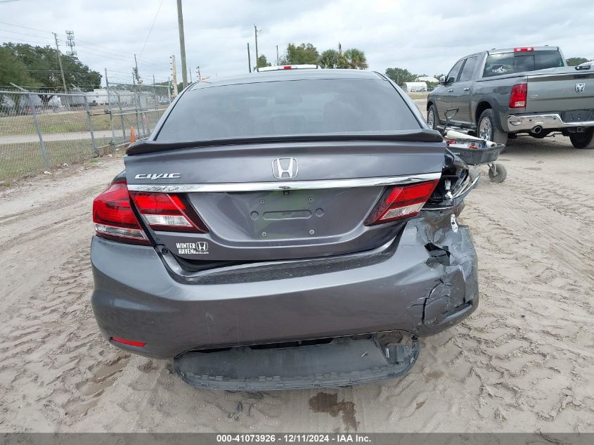 2014 Honda Civic Lx VIN: 19XFB2F55EE024568 Lot: 41073926