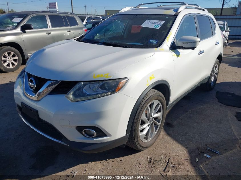 VIN 5N1AT2MV0EC789023 2014 Nissan Rogue, SL no.2