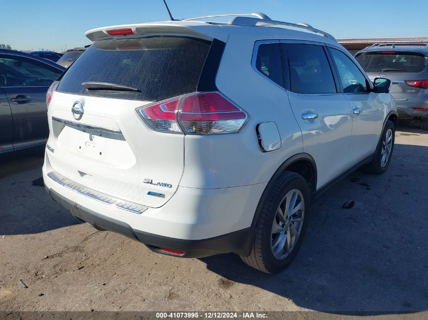 VIN 5N1AT2MV0EC789023 2014 Nissan Rogue, SL no.4