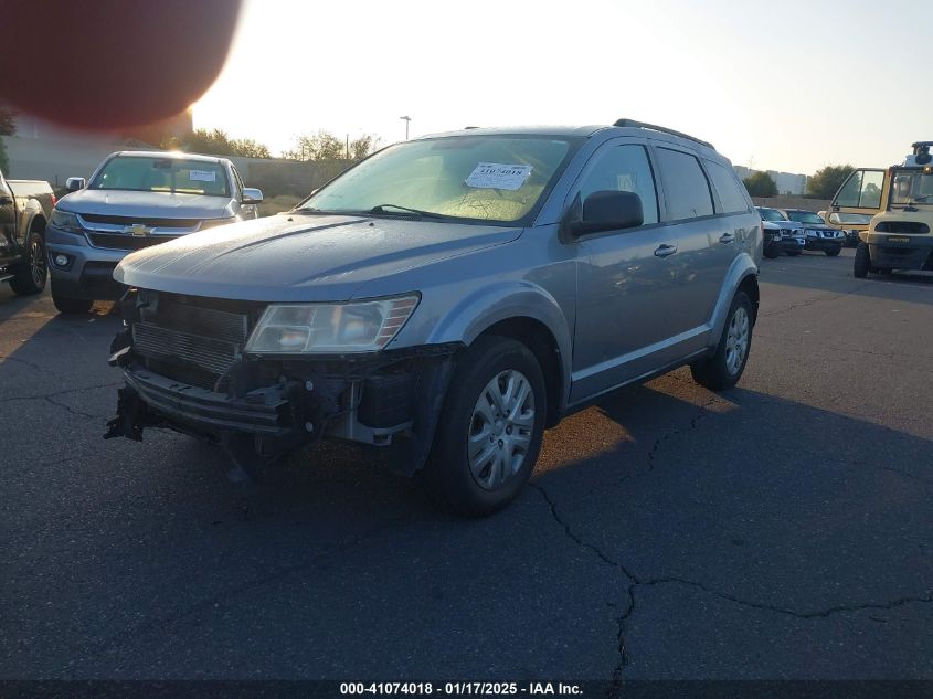 VIN 3C4PDCAB7GT239644 2016 Dodge Journey, SE no.2