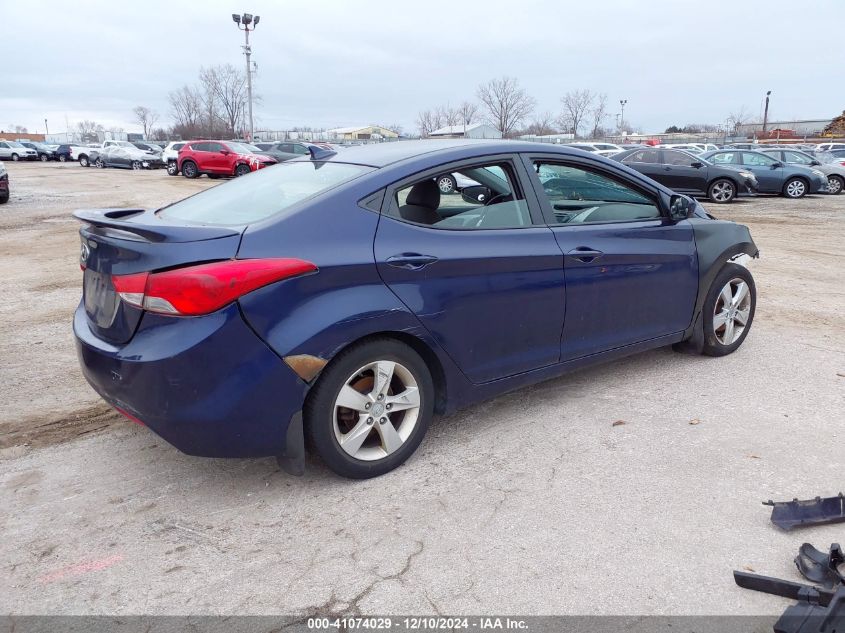 VIN 5NPDH4AE8DH306271 2013 HYUNDAI ELANTRA no.4