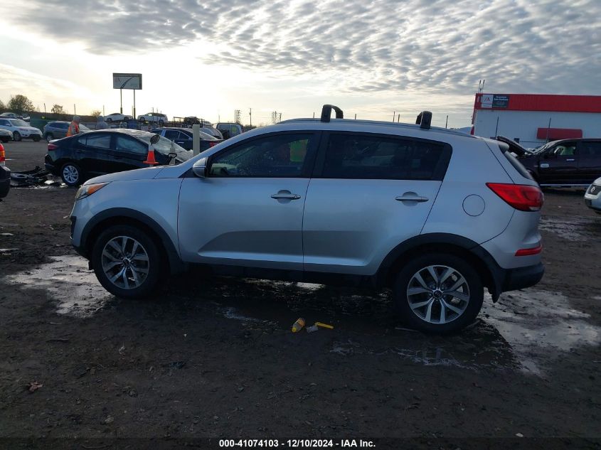 2014 Kia Sportage Lx VIN: KNDPB3AC1E7602780 Lot: 41074103