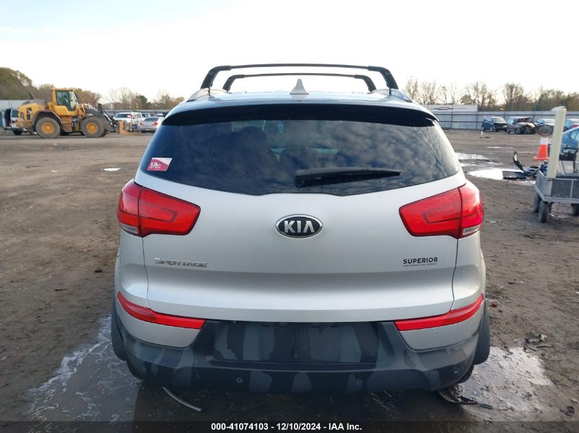 2014 Kia Sportage Lx VIN: KNDPB3AC1E7602780 Lot: 41074103