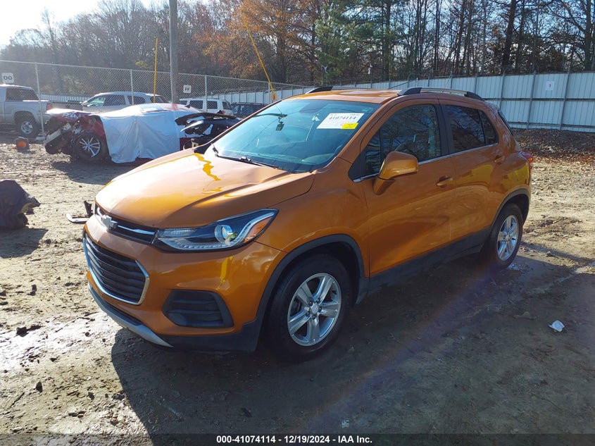 2017 CHEVROLET TRAX LT - 3GNCJLSB5HL134177