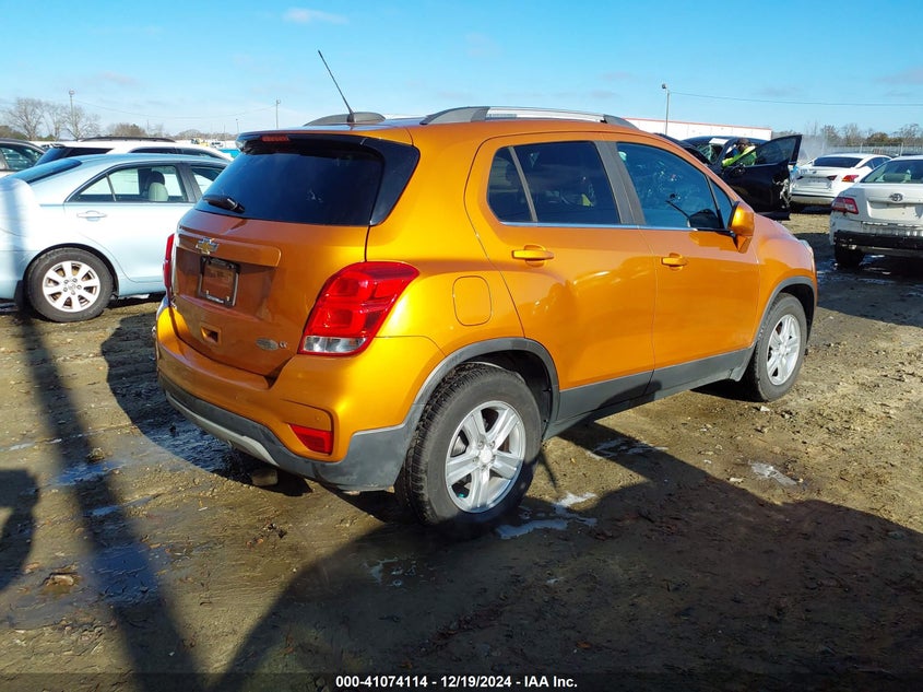 2017 CHEVROLET TRAX LT - 3GNCJLSB5HL134177