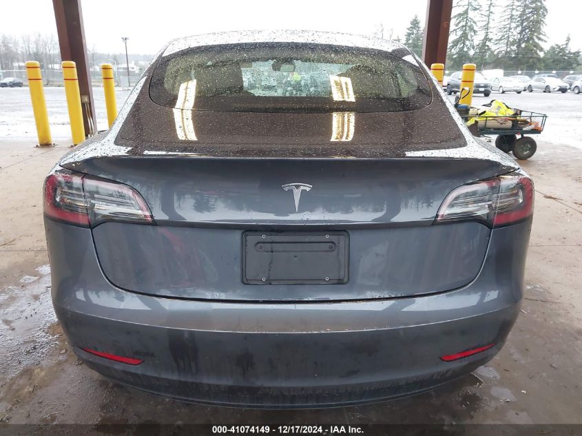 2021 Tesla Model 3 Standard Range Plus Rear-Wheel Drive VIN: 5YJ3E1EA7MF083214 Lot: 41074149