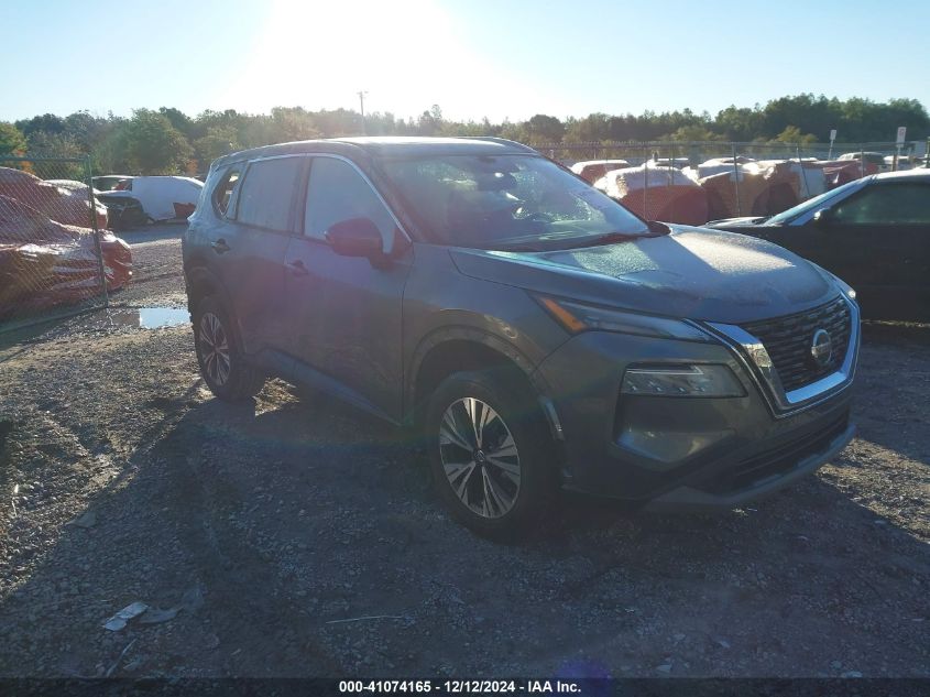 VIN 5N1AT3BA4MC775226 2021 Nissan Rogue, Sv Fwd no.1