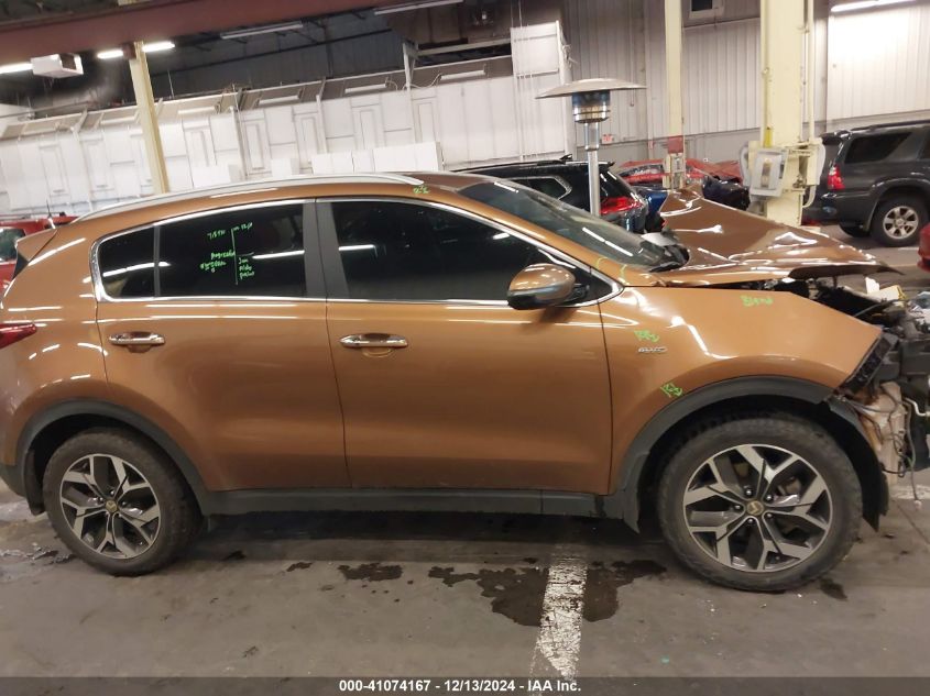 2020 Kia Sportage Ex VIN: KNDPNCAC6L7729562 Lot: 41074167