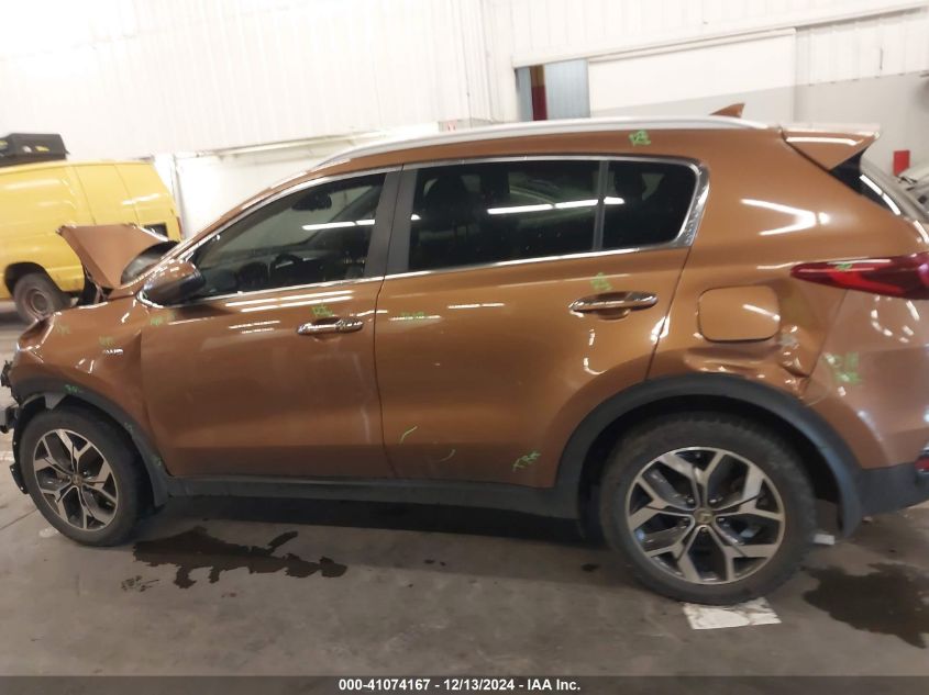 2020 Kia Sportage Ex VIN: KNDPNCAC6L7729562 Lot: 41074167