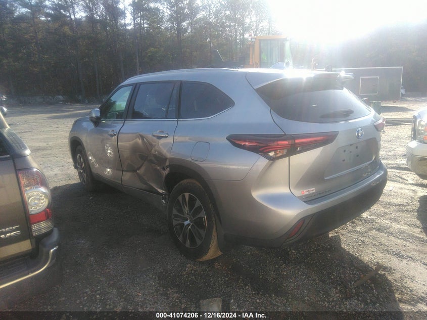 Vin: 5tdkarah9rs535014, lot: 41564239, toyota highlander hybrid xle 20243