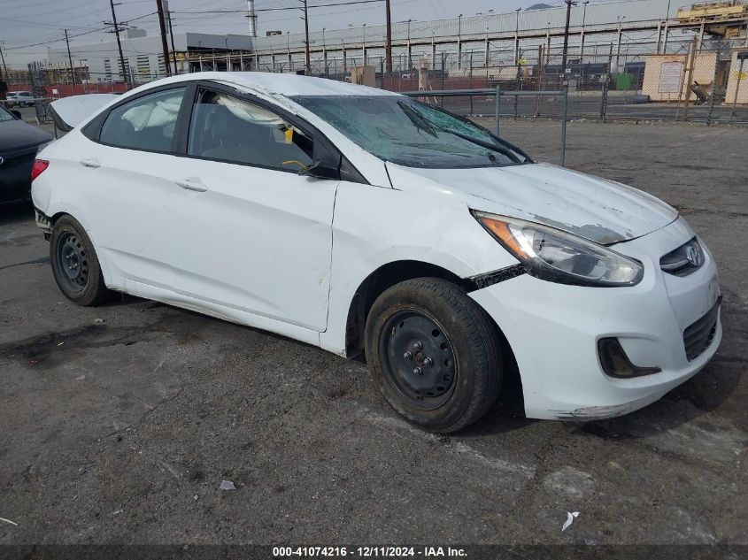 VIN KMHCT4AE8GU107673 2016 Hyundai Accent, SE no.1