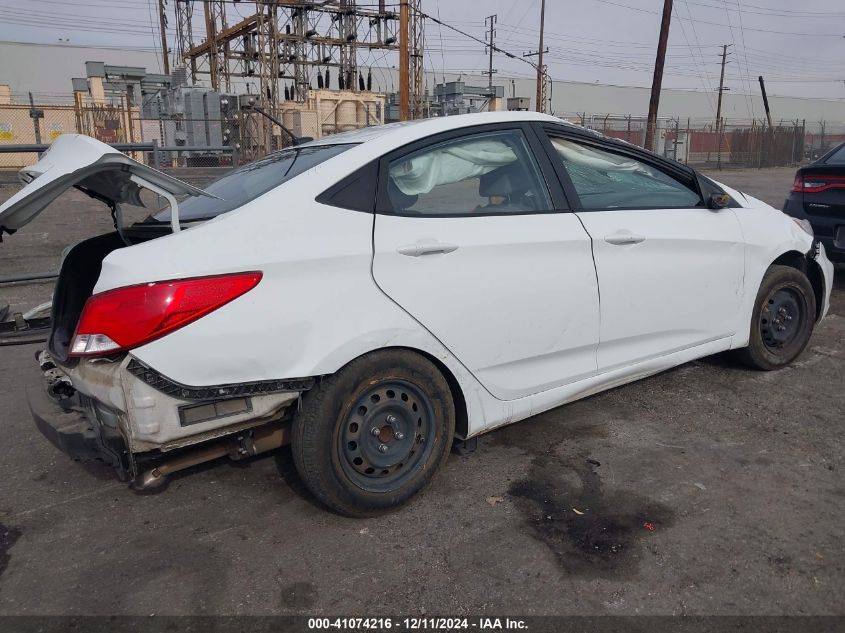 VIN KMHCT4AE8GU107673 2016 Hyundai Accent, SE no.4