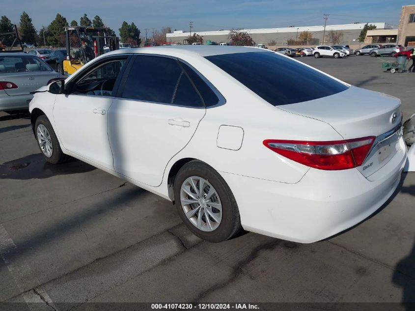 VIN 4T1BF1FK6HU303791 2017 Toyota Camry, LE no.3