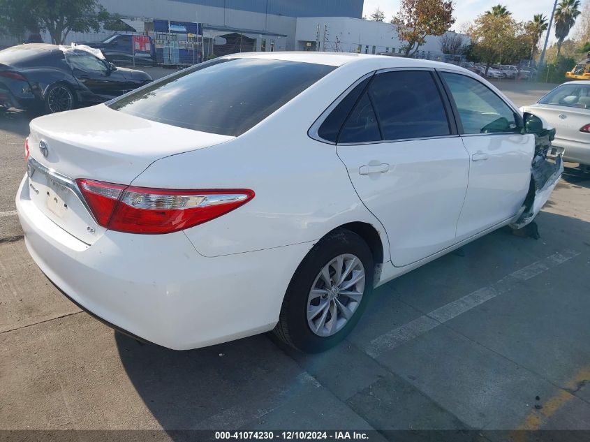 VIN 4T1BF1FK6HU303791 2017 Toyota Camry, LE no.4