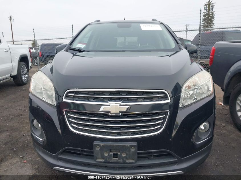 2015 Chevrolet Trax Ltz VIN: 3GNCJTSB4FL203289 Lot: 41074254