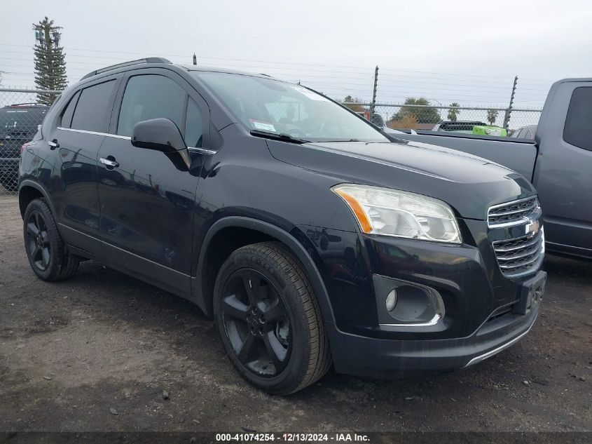 2015 Chevrolet Trax Ltz VIN: 3GNCJTSB4FL203289 Lot: 41074254