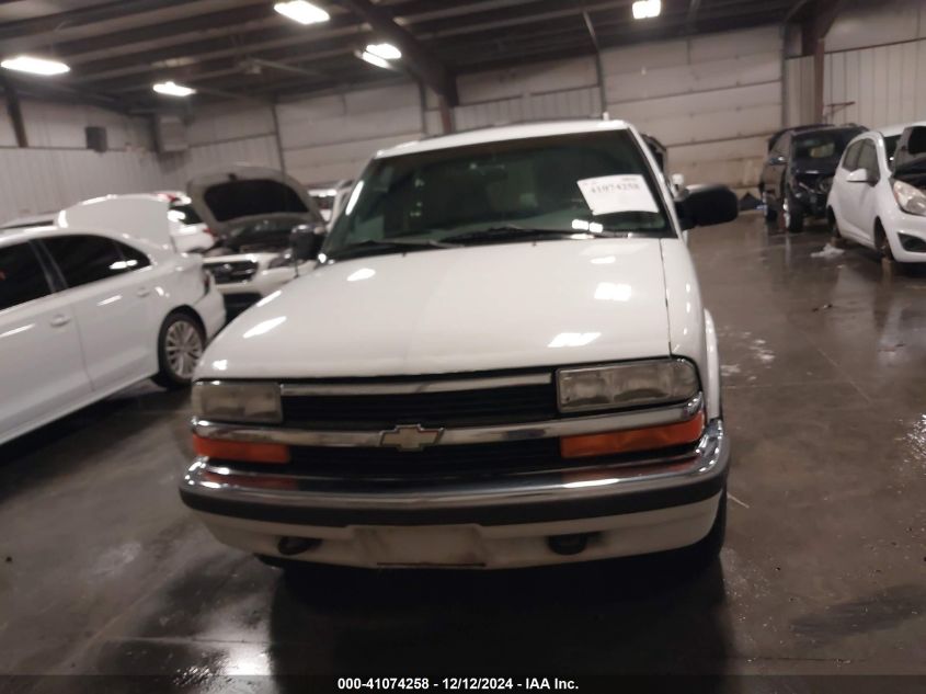 1999 Chevrolet Blazer Ls VIN: 1GNDT13W7X2177648 Lot: 41074258