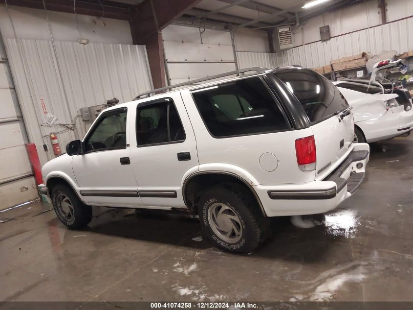 1999 Chevrolet Blazer Ls VIN: 1GNDT13W7X2177648 Lot: 41074258