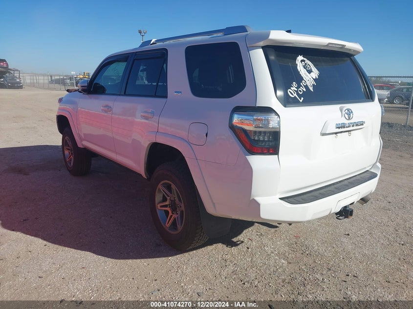 Vin: jtezu5jr6g5127897, lot: 41564303, toyota 4runner sr5 premium 20163
