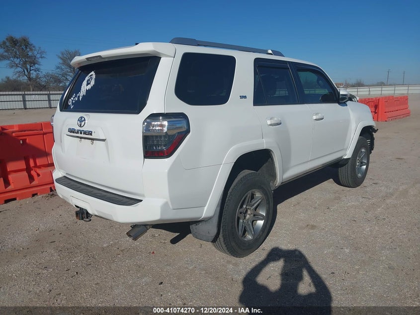 Vin: jtezu5jr6g5127897, lot: 41564303, toyota 4runner sr5 premium 20164