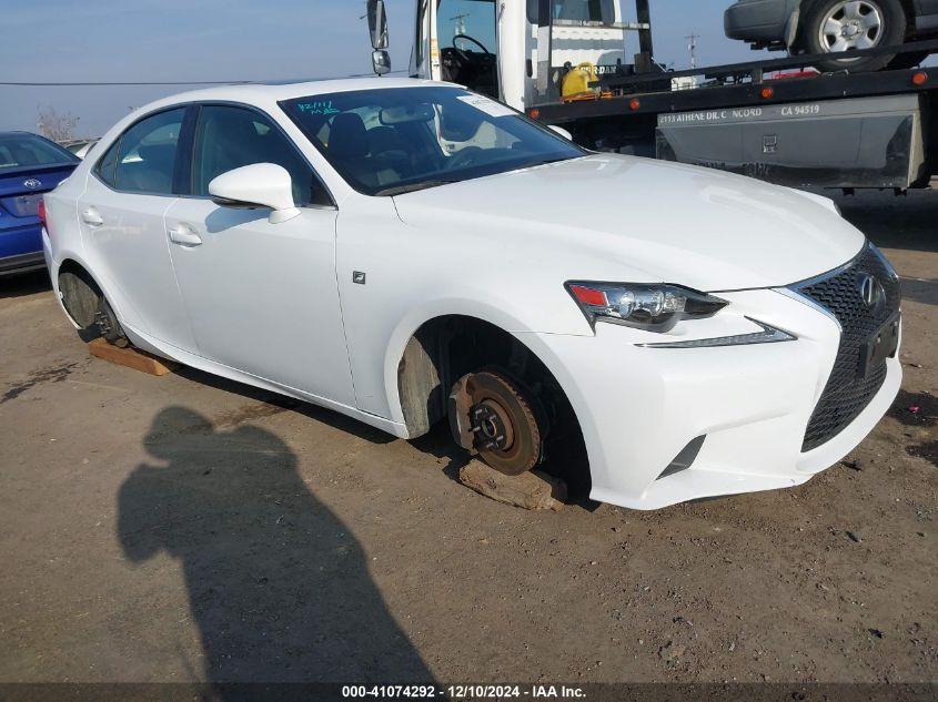 VIN JTHBA1D21G5035584 2016 Lexus IS, 200T no.1