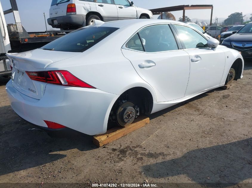 VIN JTHBA1D21G5035584 2016 Lexus IS, 200T no.4