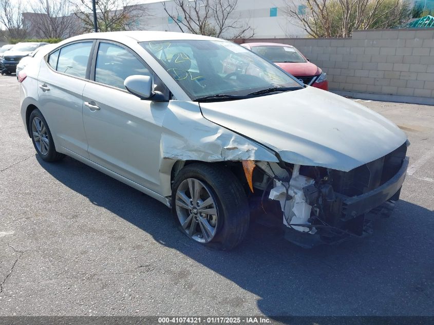 VIN KMHD84LF2HU224100 2017 Hyundai Elantra, SE no.1