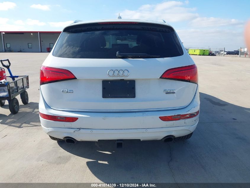 2017 Audi Q5 2.0T Premium VIN: WA1C2AFP1HA068664 Lot: 41074339
