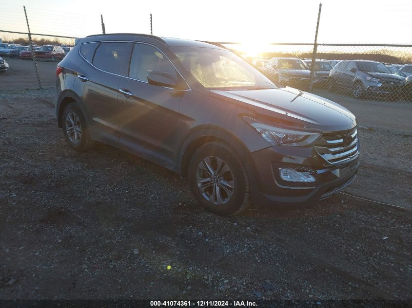 VIN 5XYZUDLB4DG030098 2013 HYUNDAI SANTA FE no.1