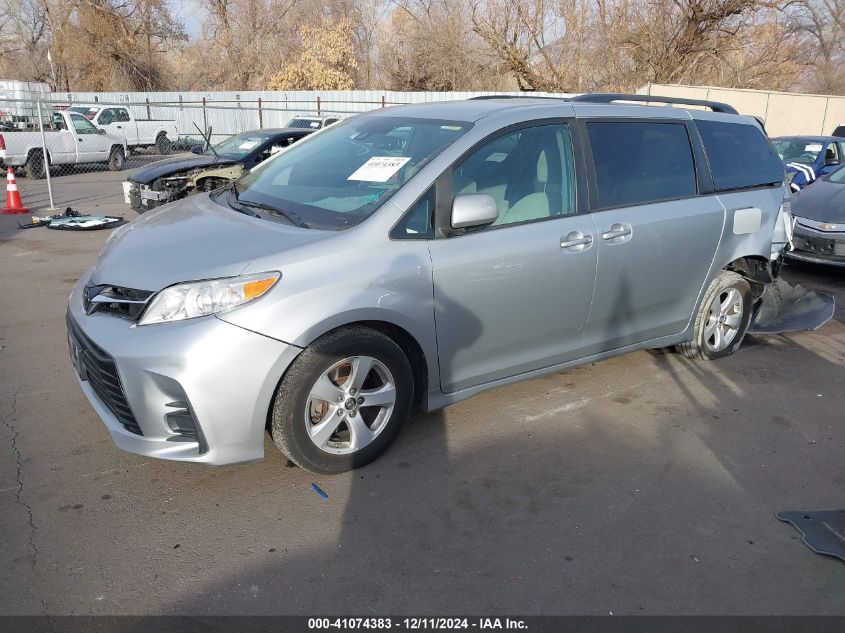 VIN 5TDKZ3DC9LS046500 2020 Toyota Sienna, LE no.2