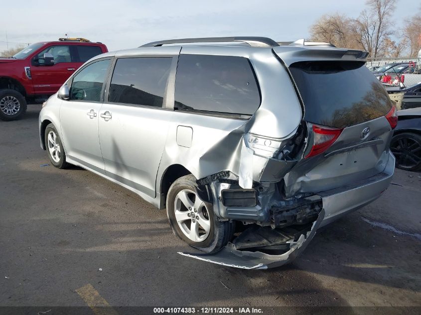 VIN 5TDKZ3DC9LS046500 2020 Toyota Sienna, LE no.3