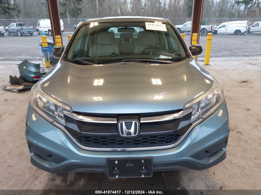 2015 Honda Cr-V Lx VIN: 2HKRM4H33FH642886 Lot: 41074417