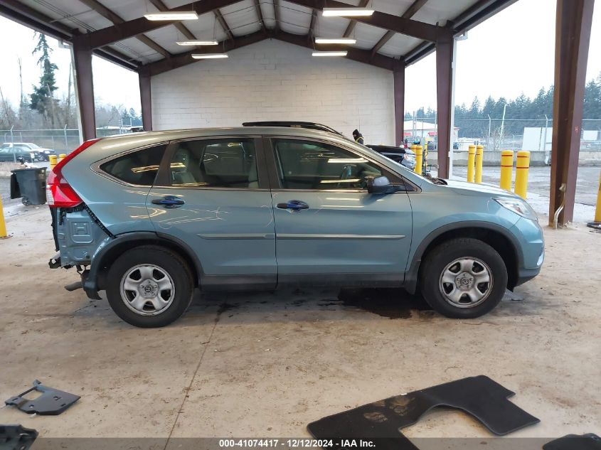 2015 Honda Cr-V Lx VIN: 2HKRM4H33FH642886 Lot: 41074417