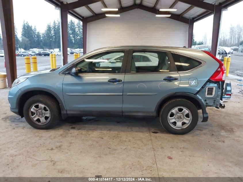 2015 Honda Cr-V Lx VIN: 2HKRM4H33FH642886 Lot: 41074417