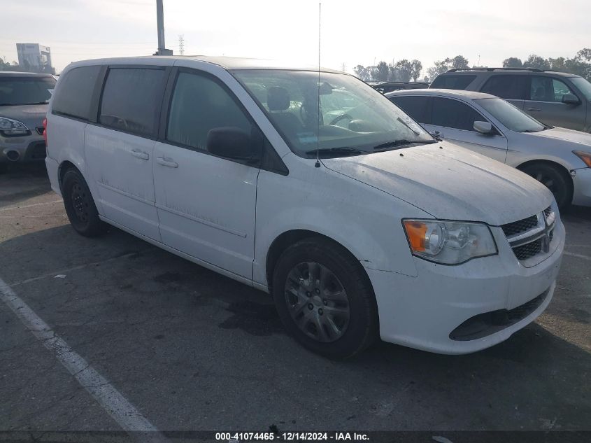 VIN 2C4RDGBG6GR379682 2016 DODGE GRAND CARAVAN no.1