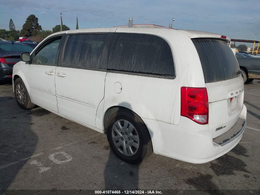 VIN 2C4RDGBG6GR379682 2016 DODGE GRAND CARAVAN no.3