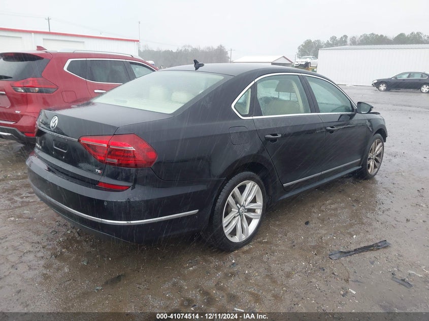 2017 VOLKSWAGEN PASSAT VIN: 1VWGT7A33HC081221