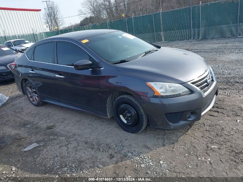 VIN 3N1AB7APXEY251658 2014 Nissan Sentra, SR no.1